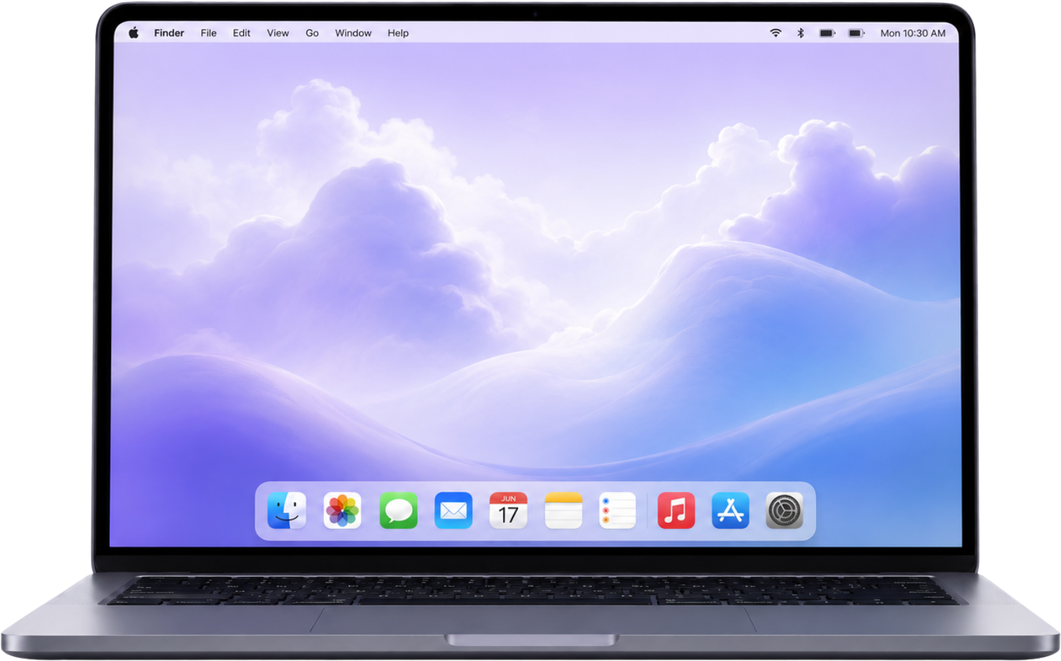 PayParty running on a MacBook